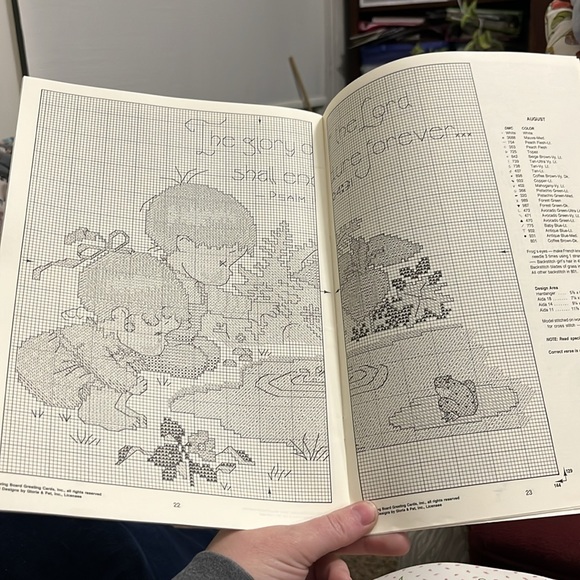 Set of 4 , Cross-Stitch Books, Angel Love, God’s In Heaven, Ziggy, & Precious - Picture 9 of 15